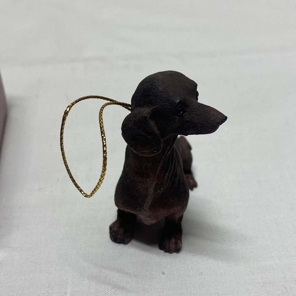 American Canine Assoc Dachshund Limited Edition Christmas Dog Ornament 2 1/2